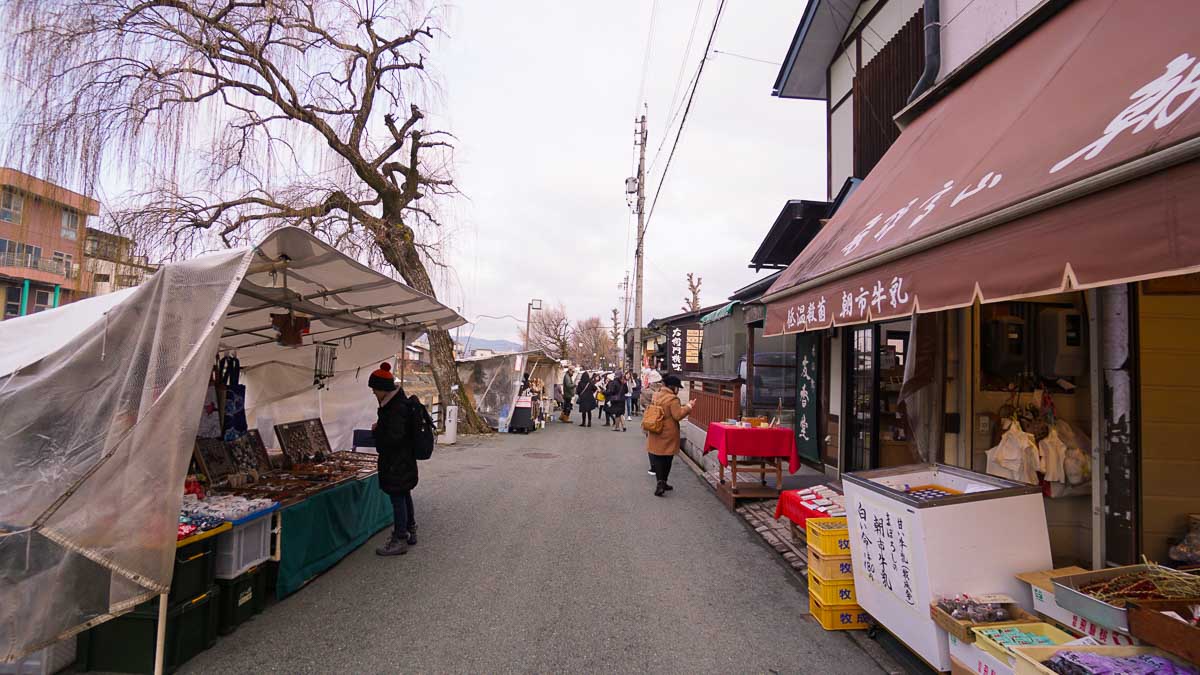 Takayama Morning Market - Japan Winter Itinerary