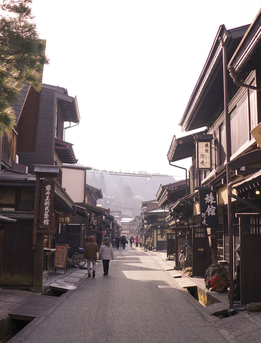 Takayama Old town - Japan Winter budget Itinerary