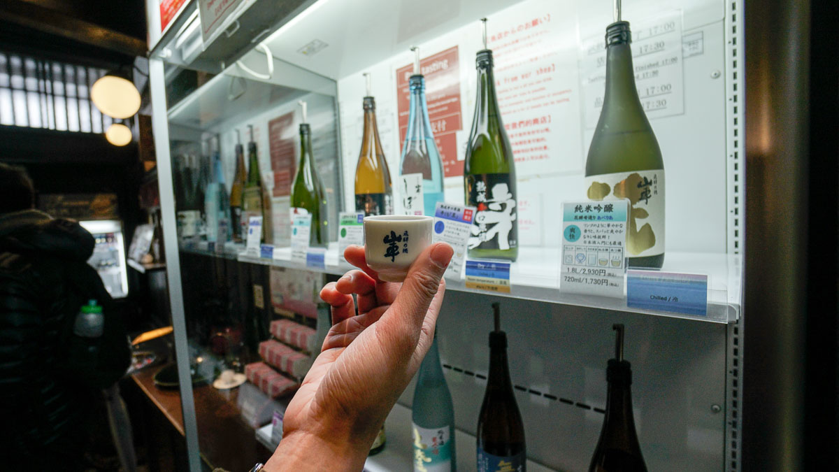 ¥200 Sake Tasting in Takayama - Japan Winter Itinerary