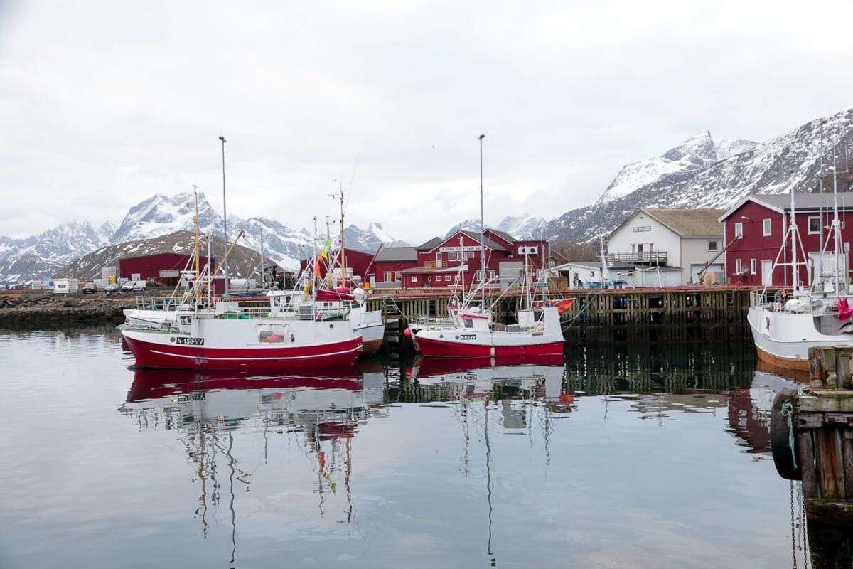 Lofoten Fredvang Pier - Norway Winter Itinerary