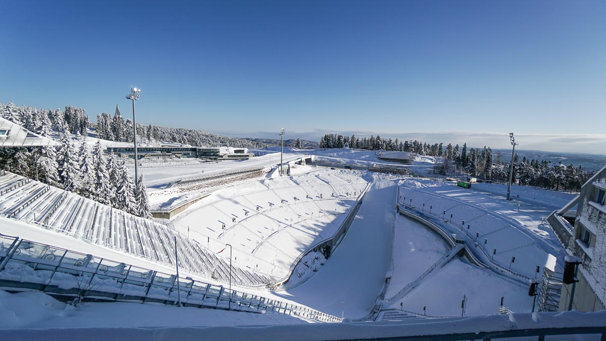 Oslo Holmenkollen Ski Jump Tower-Norway Winter Itinerary