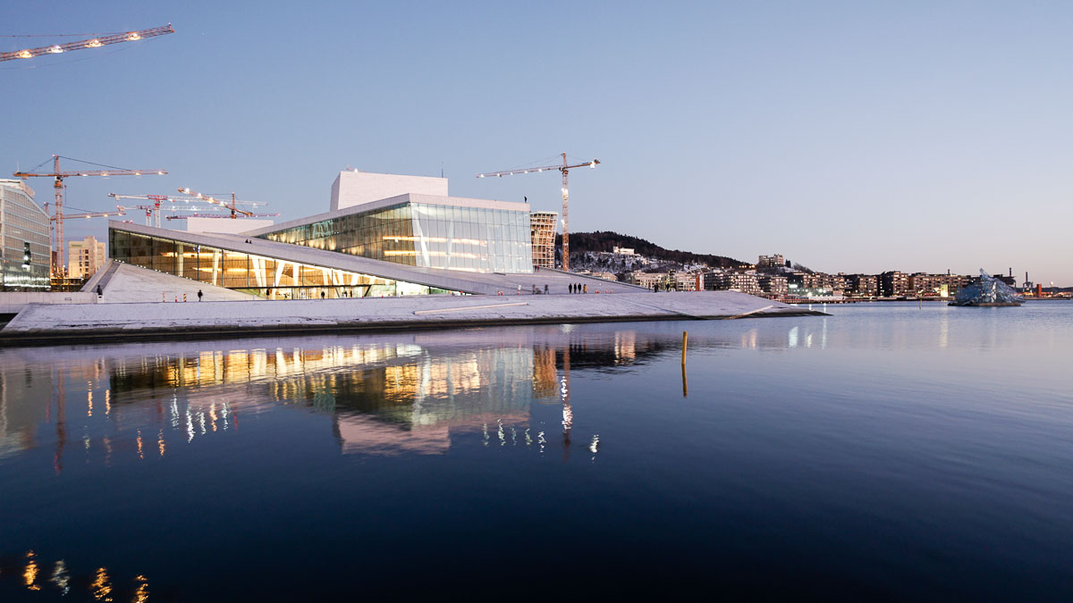 Oslo Opera House-Norway Winter Itinerary