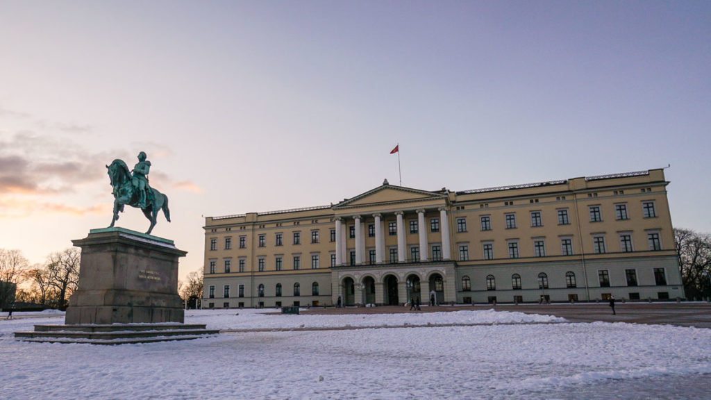 Oslo Royal Palace-Norway Winter Itinerary