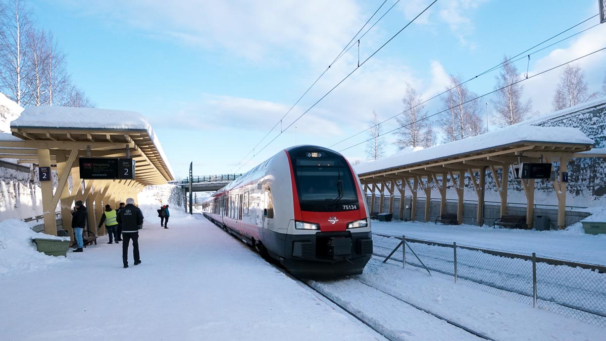 Oslo Ruter Train Station-Norway Winter Itinerary