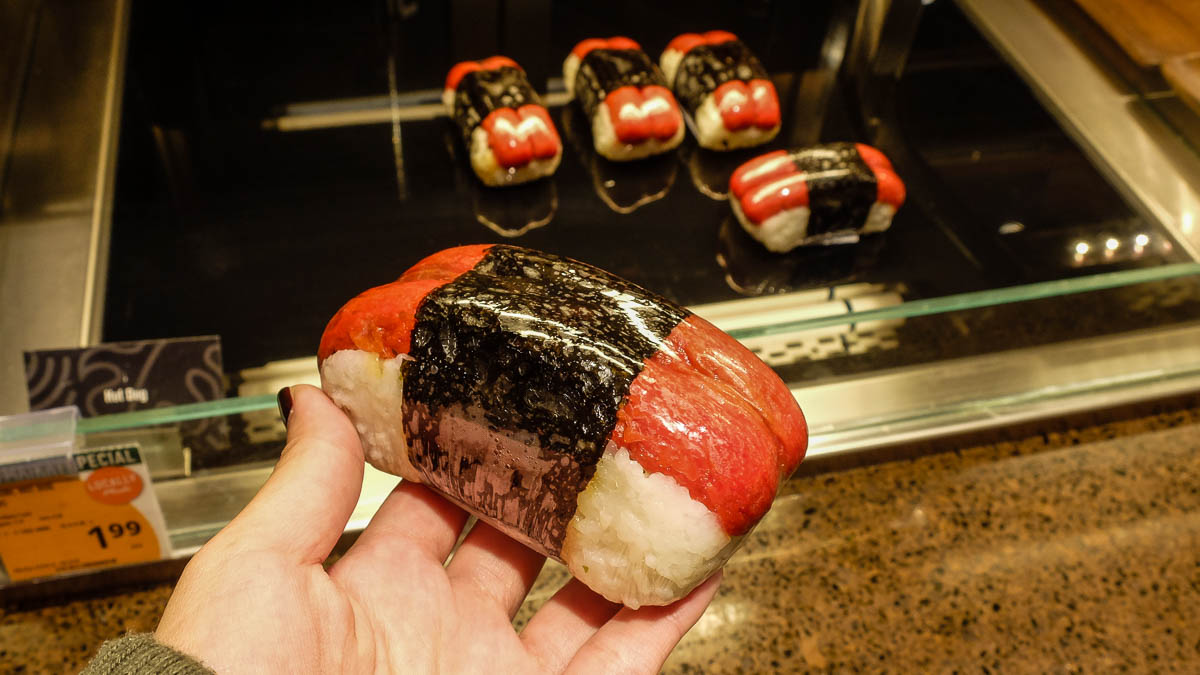 Sausage musubi - Things to do in Honolulu