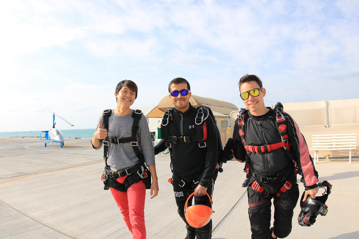 Skydive dubai - Dubai itinerary