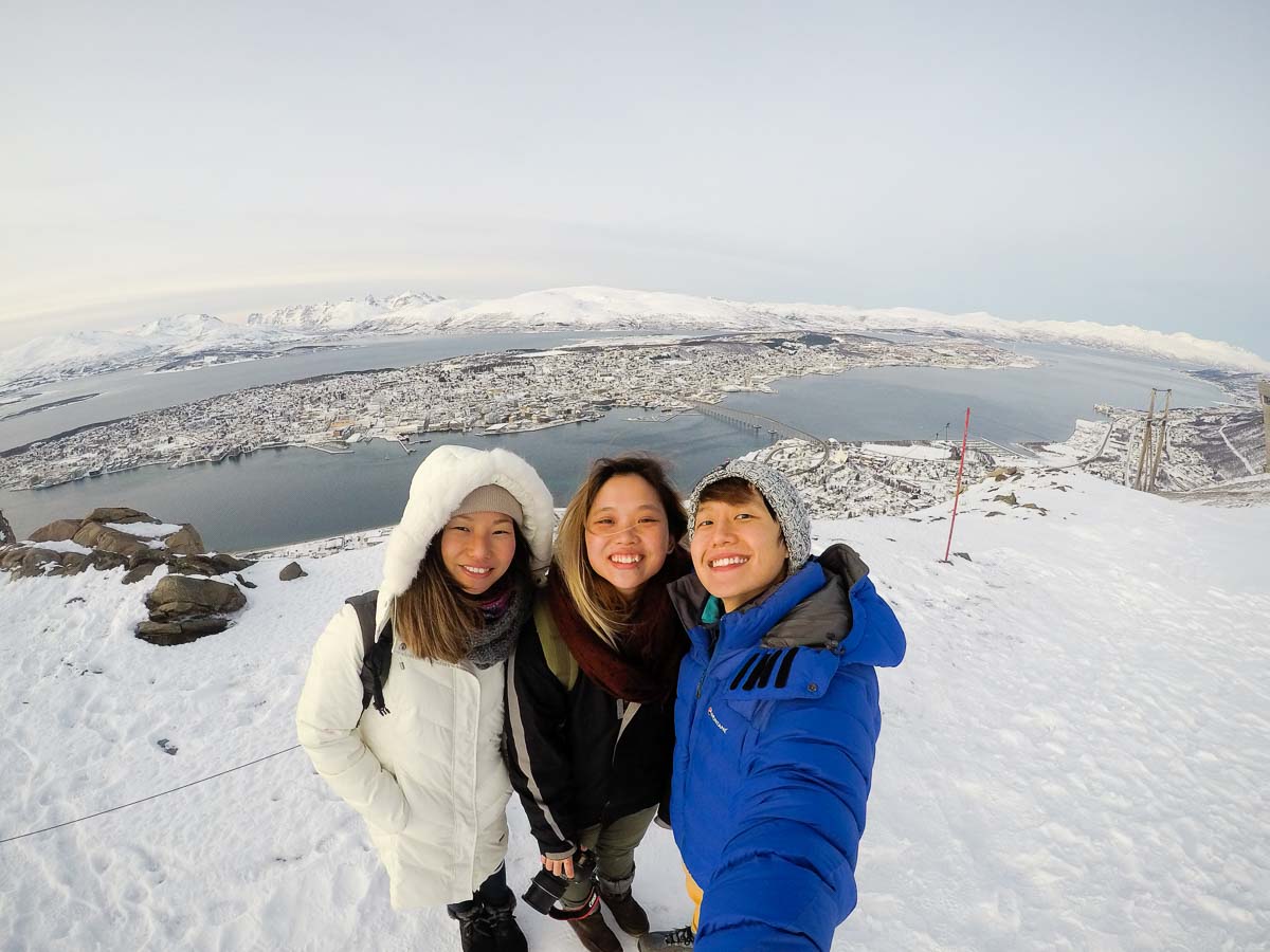 TTI Team in Tromsø-Norway Winter Itinerary