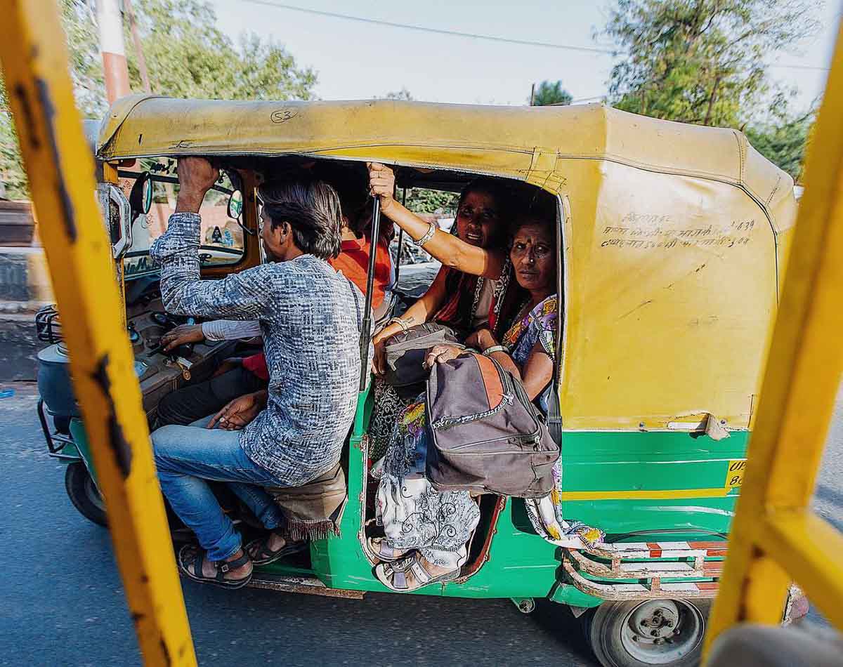 The Tuk Tuk of India in Agra by @mai.rawr - Singaporean Deaf Traveller