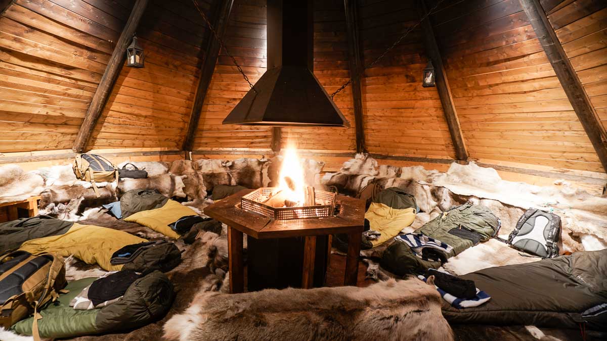 Tromsø Aurora Camp Sami Tent-Norway Winter Itinerary