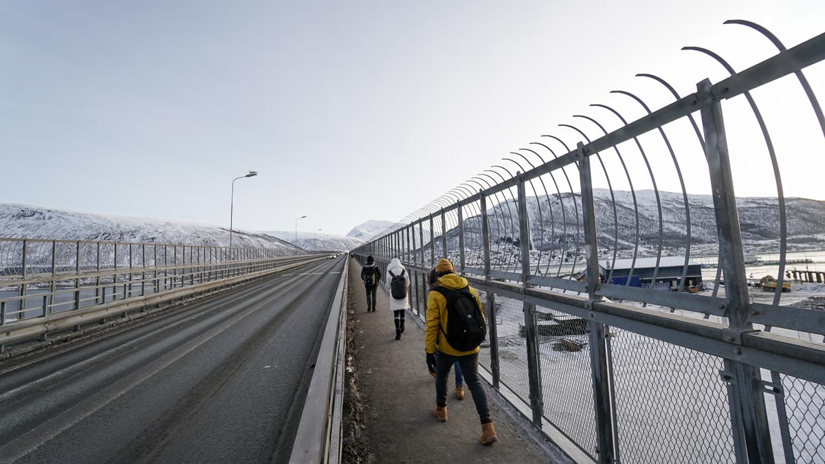Tromsø Bruvegen Bridge-Norway Winter Itinerary