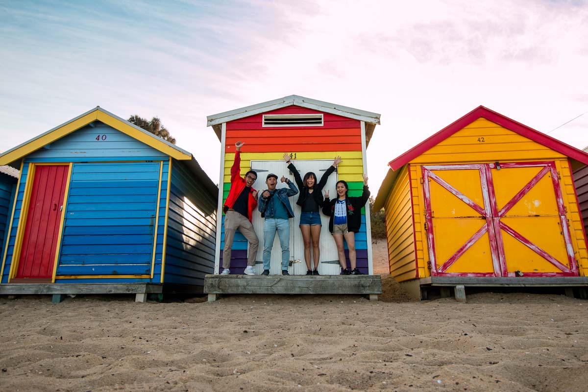 Brighton Beach Bathing Boxes - Phillip Island Day Trip From Melbourne