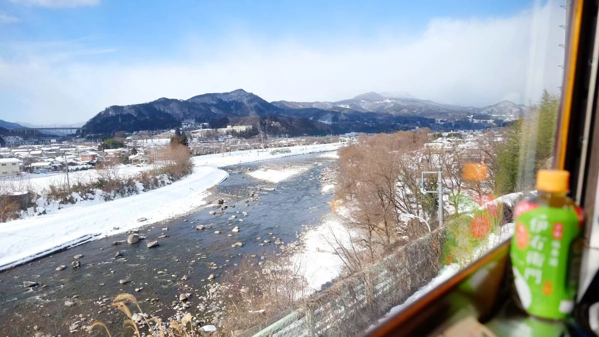 Day Trips From Tokyo - train view