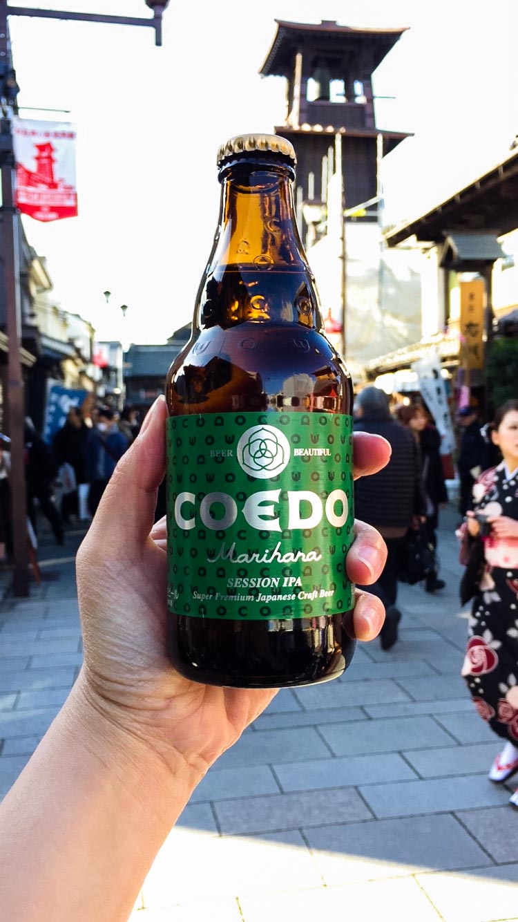 Day Trips from Tokyo - coedo beer