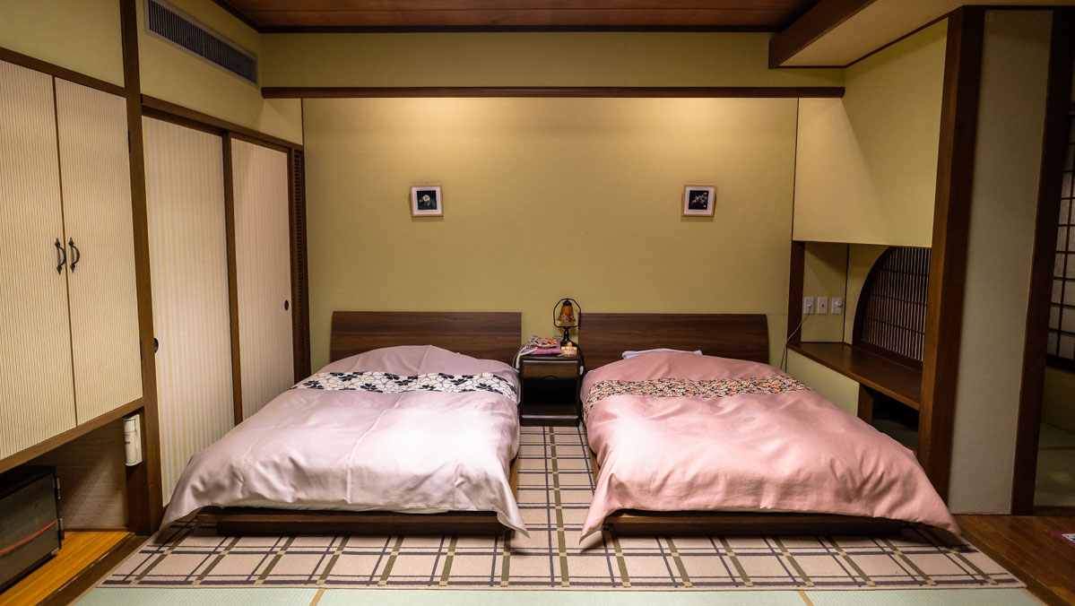 Day Trips from Tokyo - hotel room