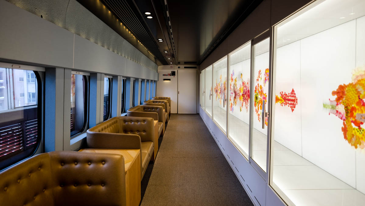 Day Trips from Tokyo - shinkansen art gallery