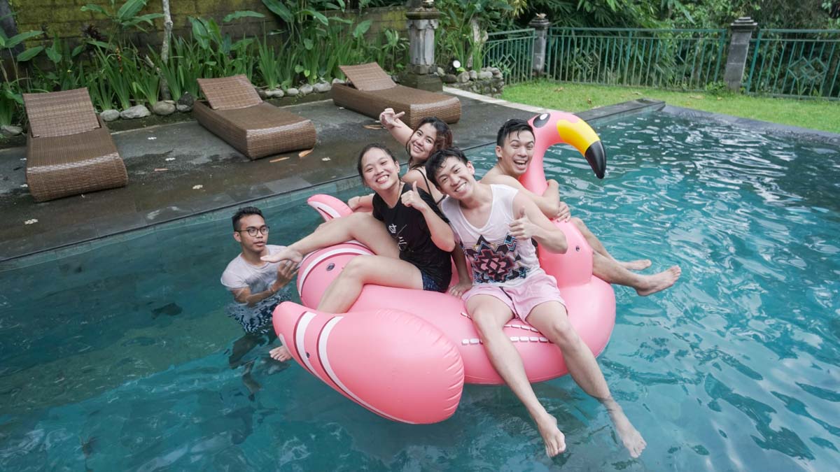 Fun in the Pool - TTI Ambassadors Programme in Bali