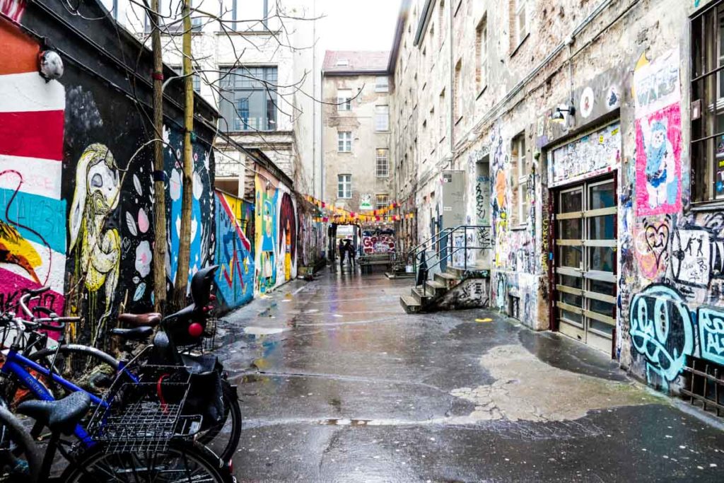 Haus Schwarzenberg Street Art Alley- Berlin Iconic Street Art 