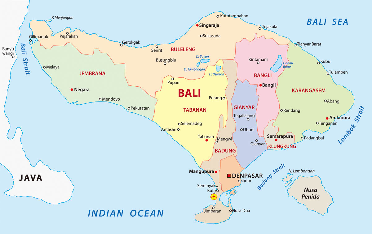 Klook Bali Map - Lesser-Known Bali Itinerary
