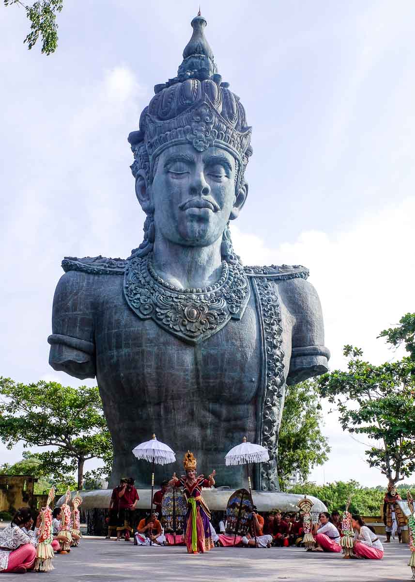 Lord Vishnu's bust at Garuda Wisnu Kencana Cultural ParkGaruda Wisnu Kencana Cultural Park - - Nusa Dua and Uluwatu Guide