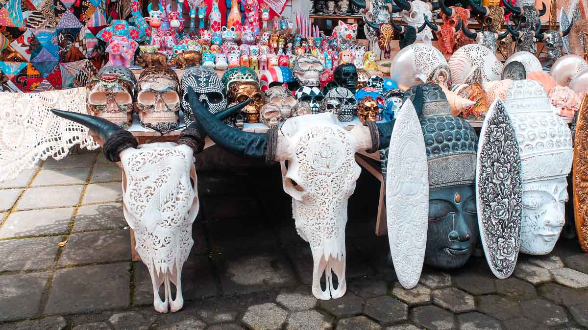 Market outside Tirta Empul - Lesser-Known Bali Itinerary