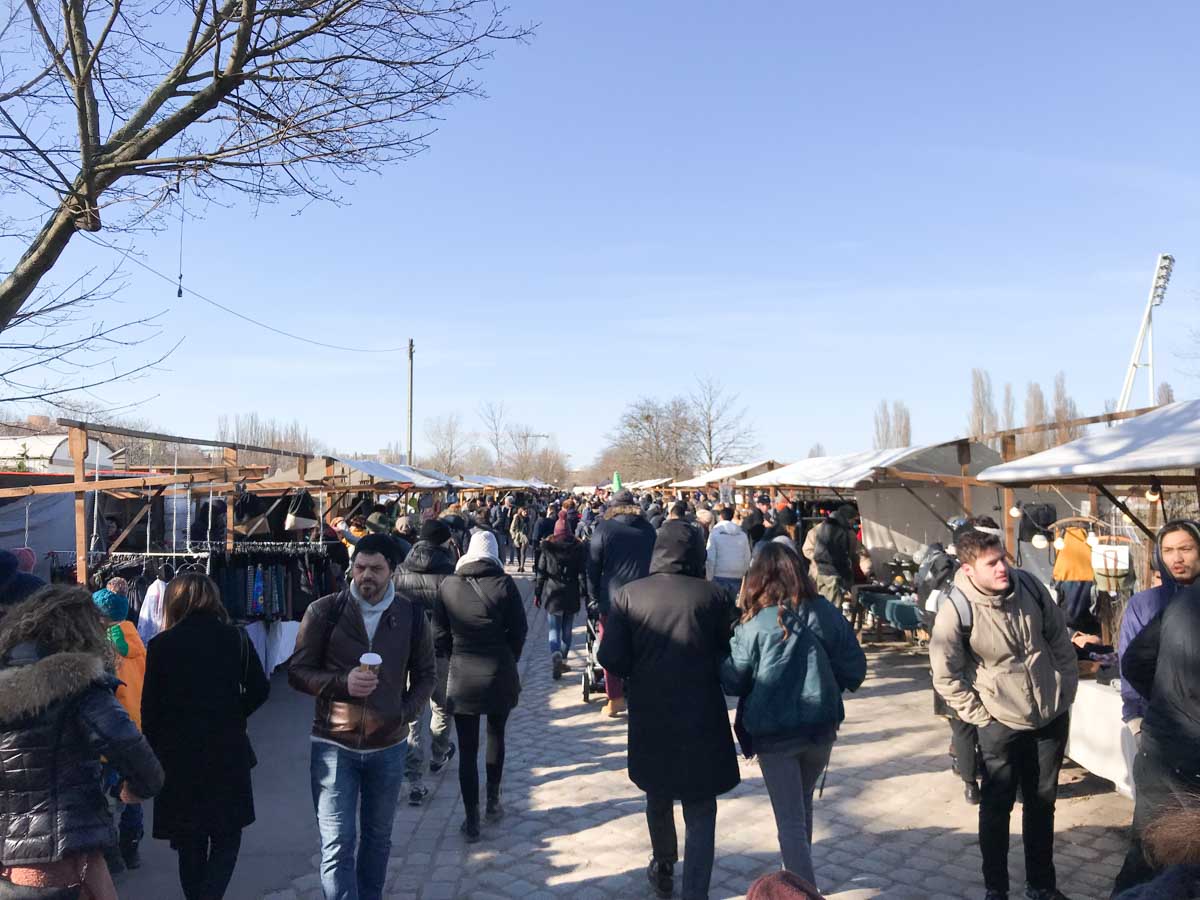 Mauerpark Sunday Flea Market - Budget Berlin Travel Guide