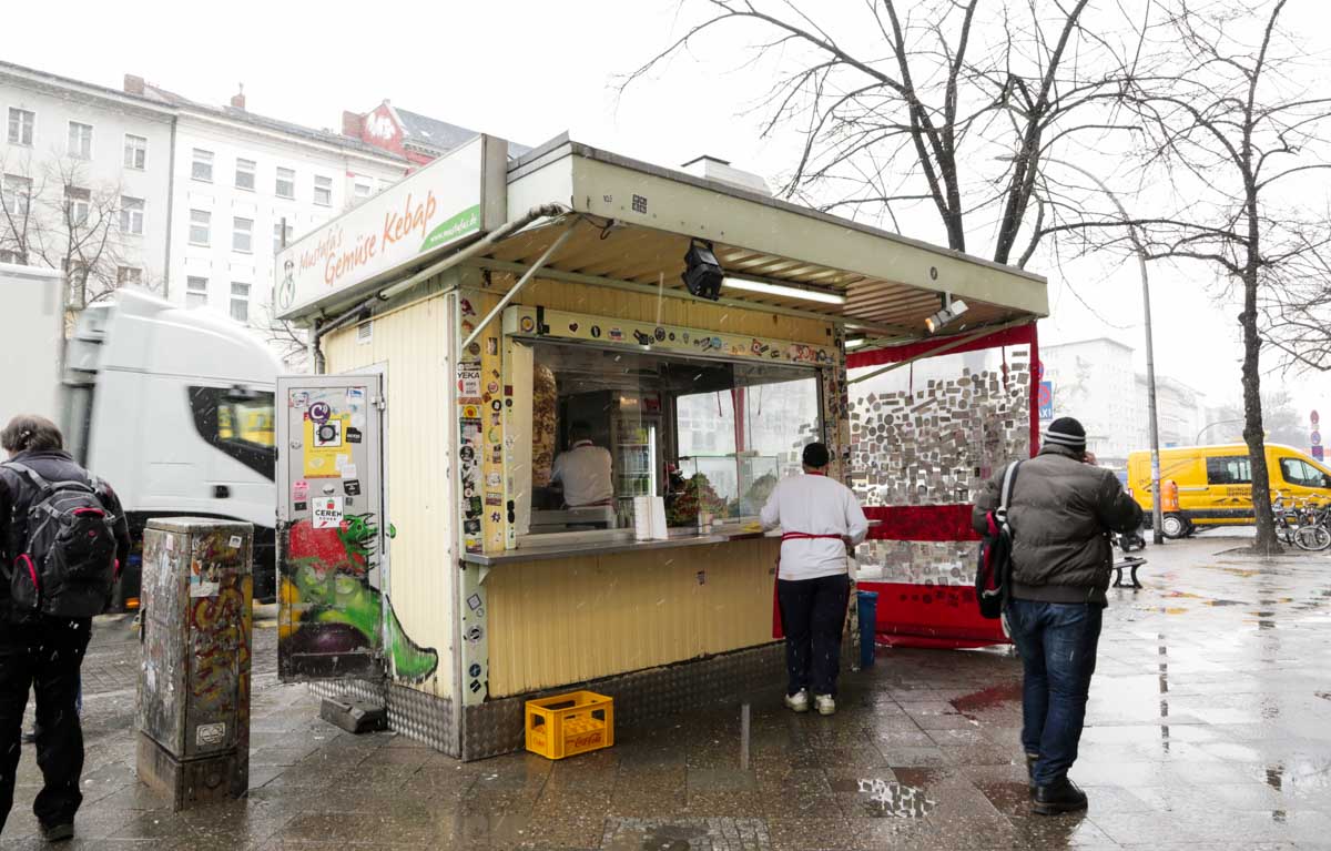 Mustafa's Gemuse Kebab Storefront - Budget Berlin Travel Guide