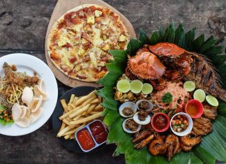 Pirates bay cafe food - Nusa Dua and Uluwatu