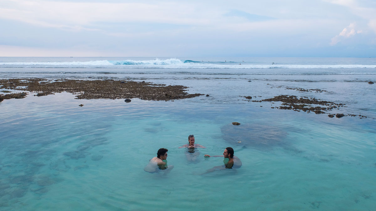 Suluban Beach dip - Lesser-Known Bali Itinerary