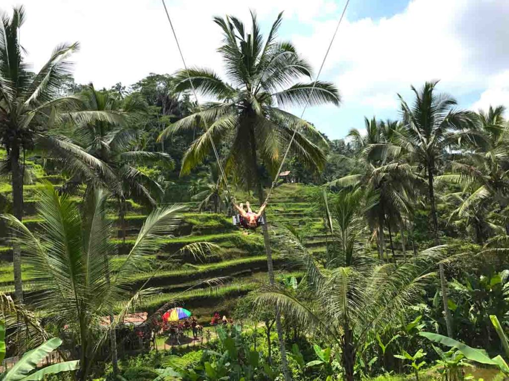Tegallalang Rice Terrace Swing - Affordable Getaways from Singapore
