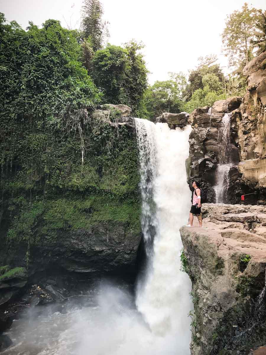 Tegegunan Waterfall - adventurous things to do in Bali