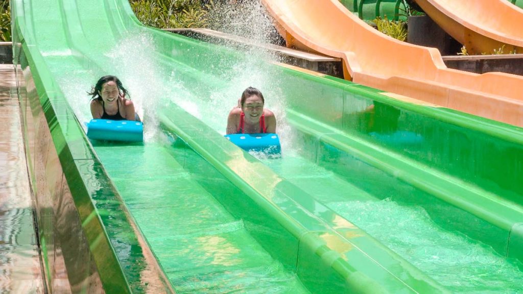 Twin racers Waterbom Bali - things to do in Bali