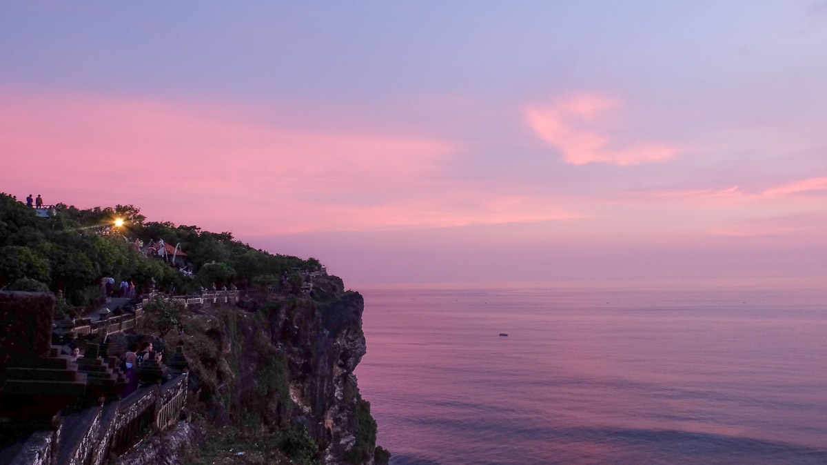 Uluwatu Temple sunset - Nusa Dua and Uluwatu