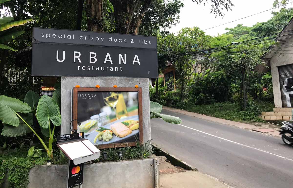 Urbana Restaurant - 5D Adventurous Bali Itinerary - Ubud, Seminyak, Uluwatu
