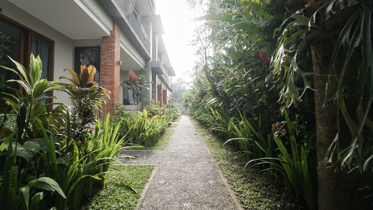 Villa Corridor - TTI Ambassadors Programme in Bali