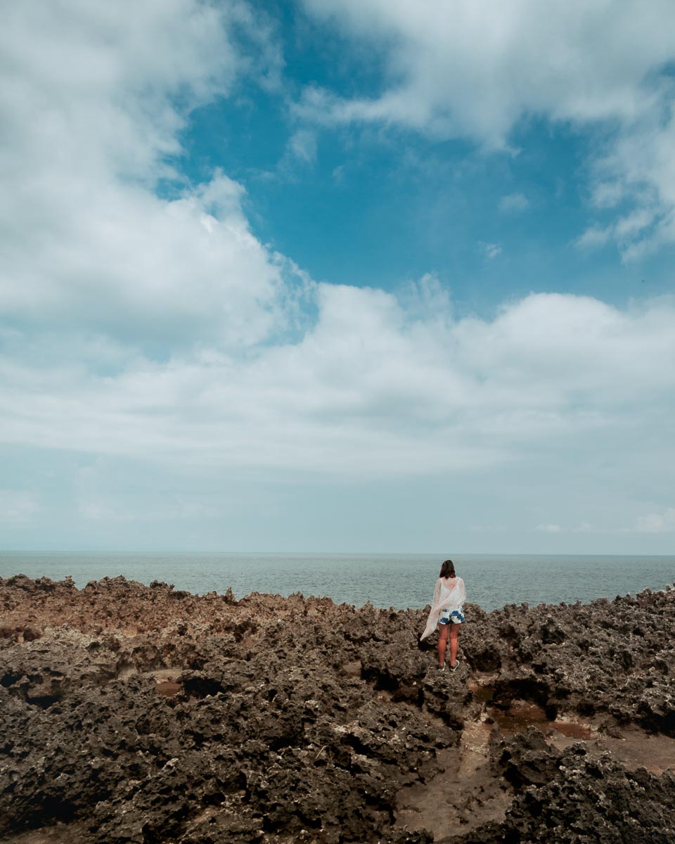 Waterblow scenic shot - Nusa Dua and Uluwatu