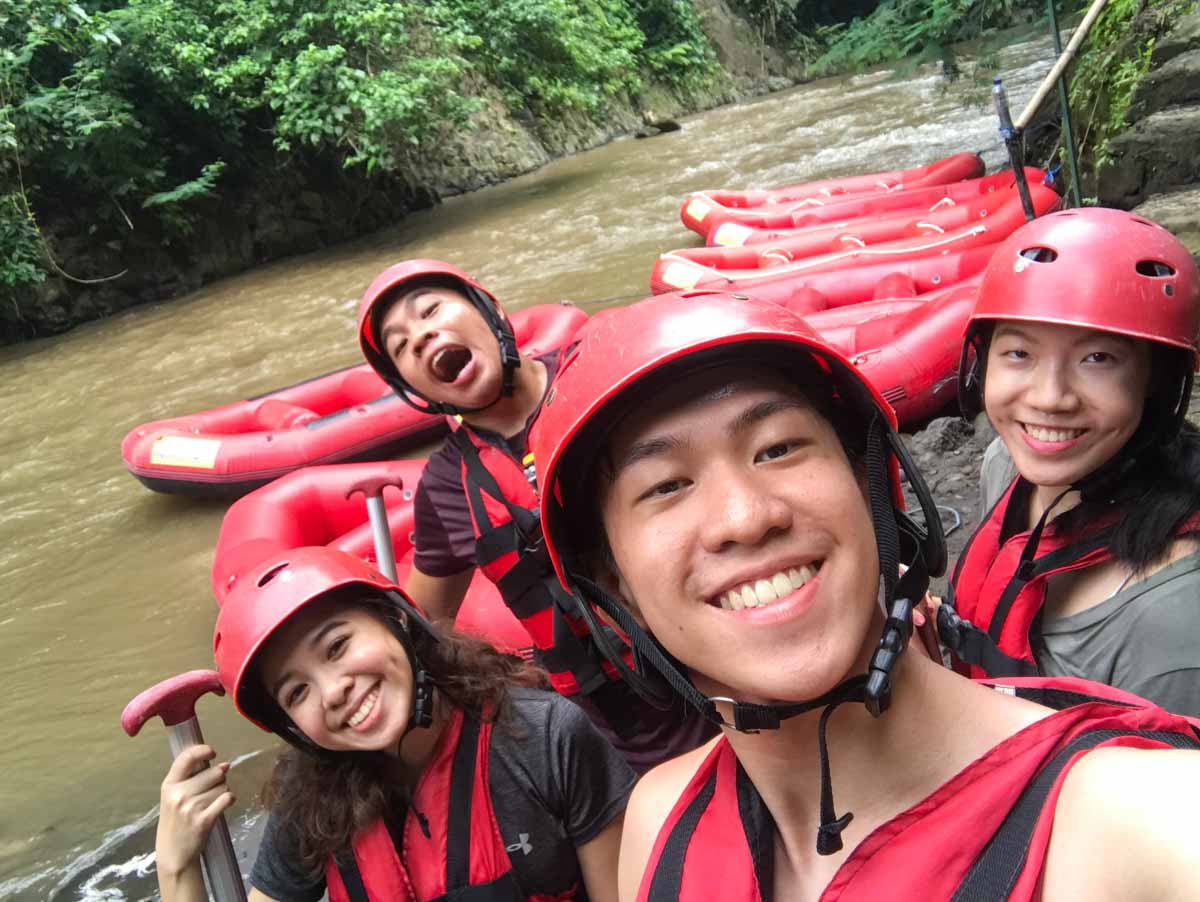 White Water Rafting - TTI Ambassadors Programme in Bali