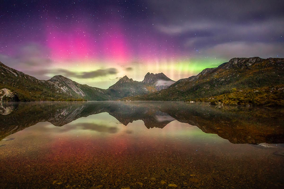 southern lights-cradle mountain-things to do in tasmania-1