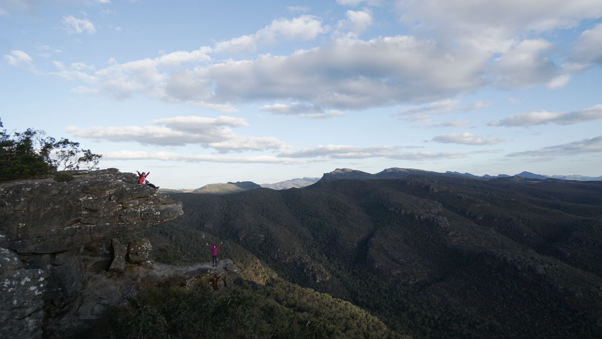 the balconies - grampians - melbourne road trip