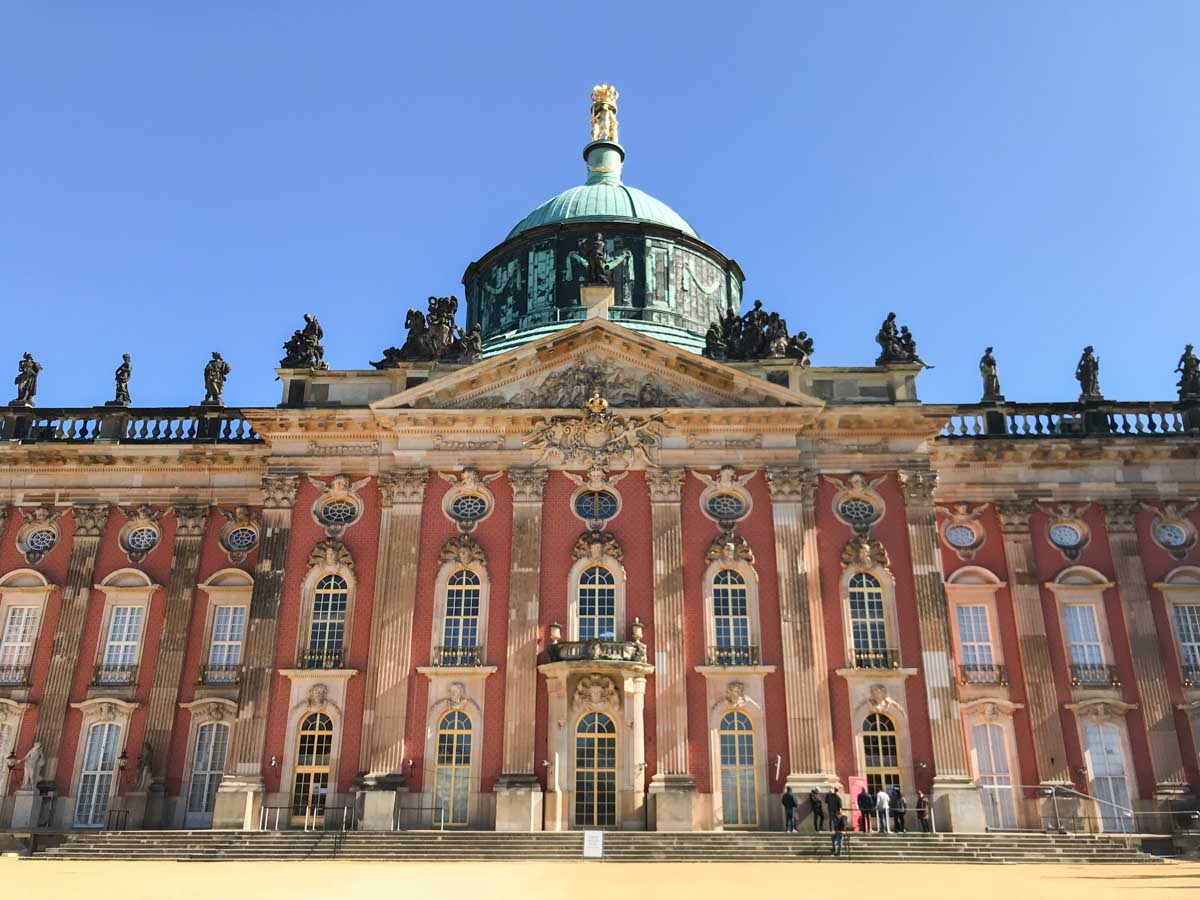 Exterior of the New Palace in Sanssouci - Potsdam Day Trip from Berlin