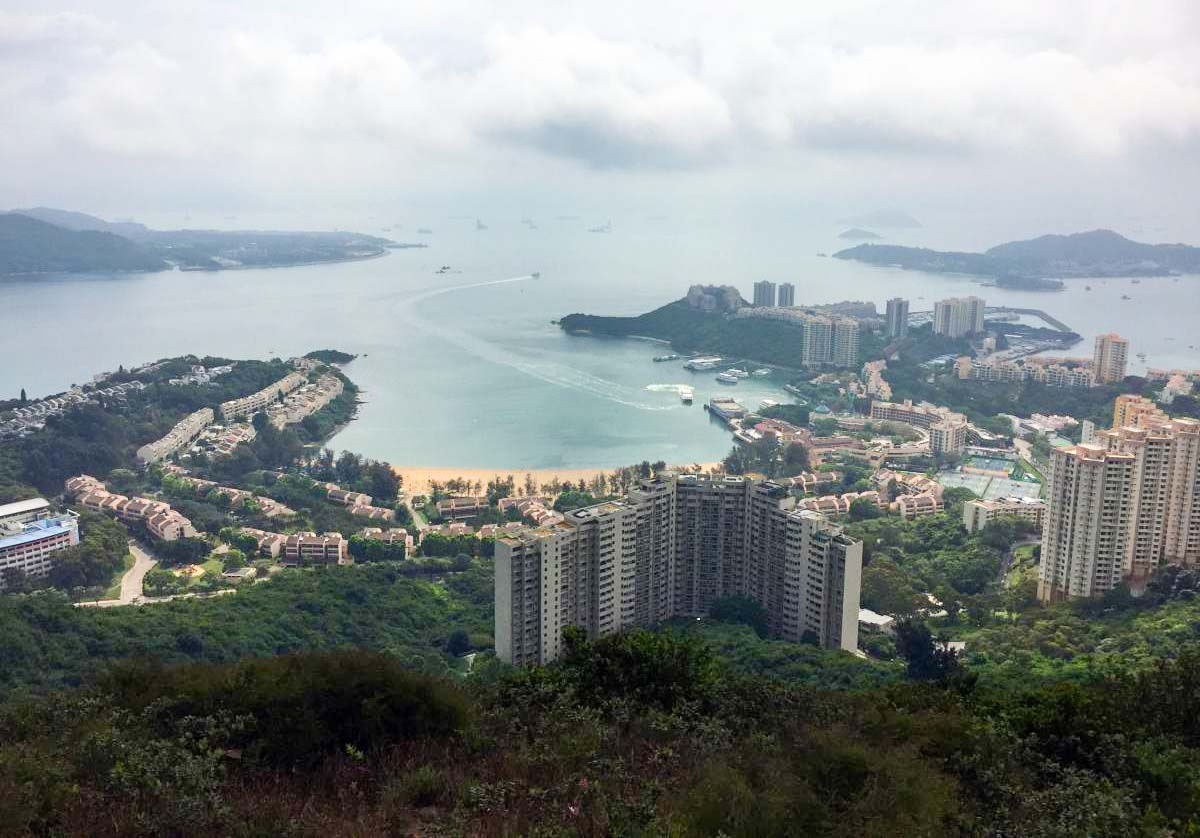 View from Discovery Bay to Mui Wo - Lesser-Known Sights in Hong Kong
