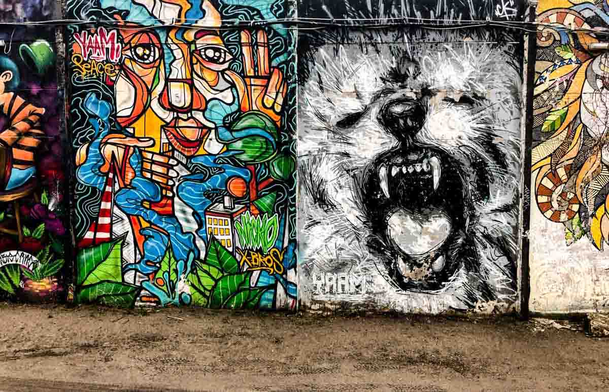 YAAM Mural - Berlin Iconic Street Art 