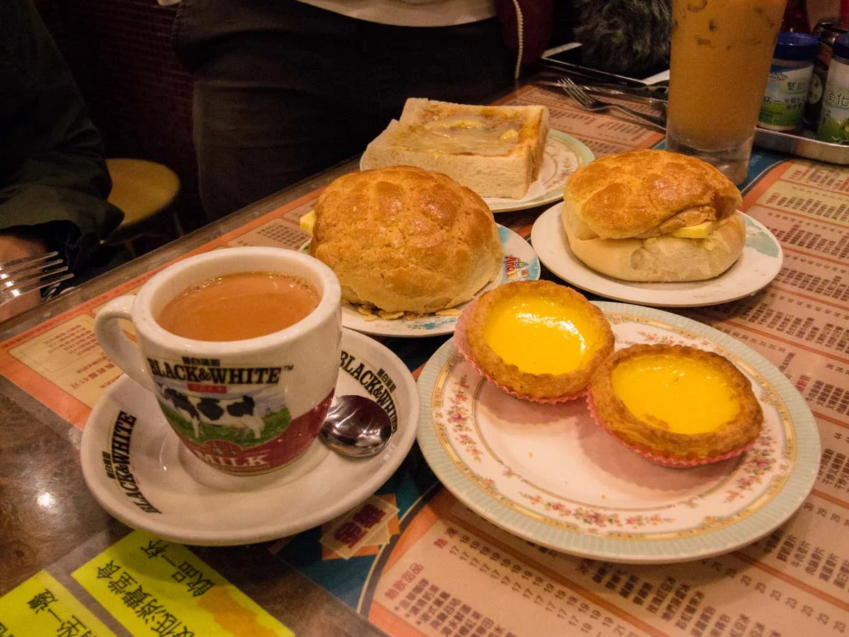 food at kam wah cafe - hong Kong itinerary