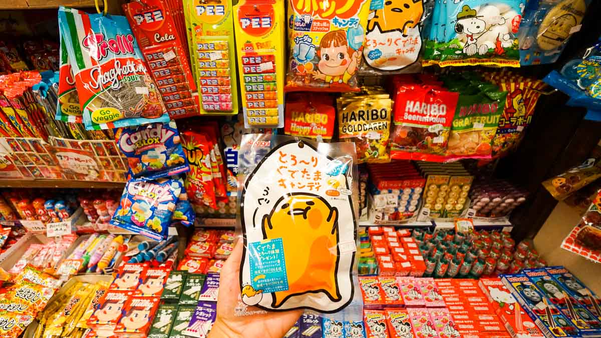 AEON mall old school snack shop-Narita Travel Guide Tokyo - Chiba