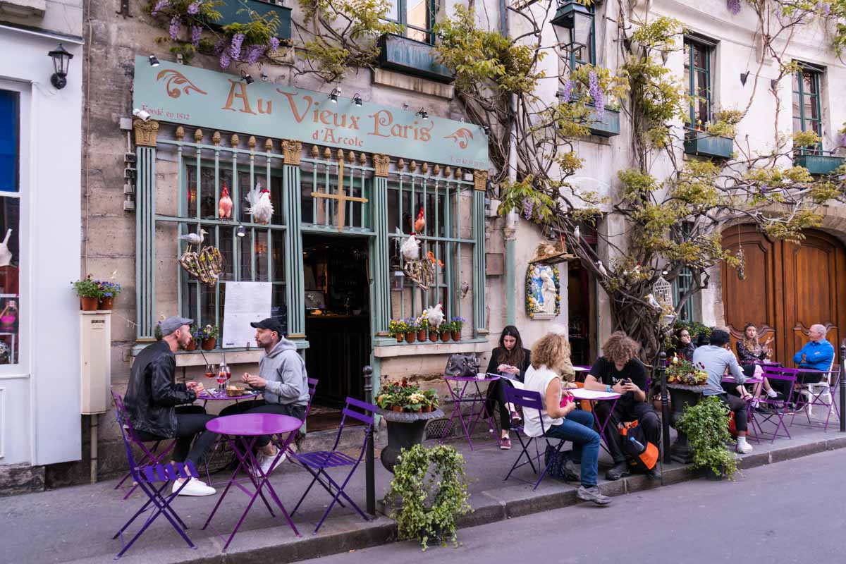 Cafe au vieux paris d'arcole - France Itinerary