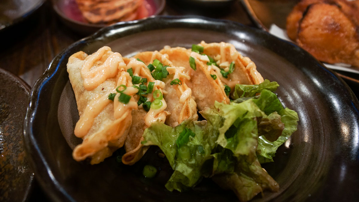 Chaochao mentaiko gyoza-Sapporo City Guide