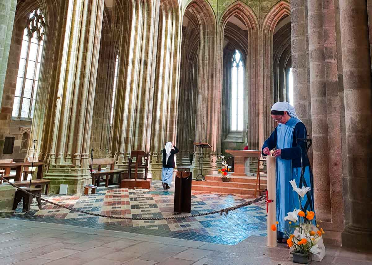 Chapel of mont saint michel - France Budget Itinerary