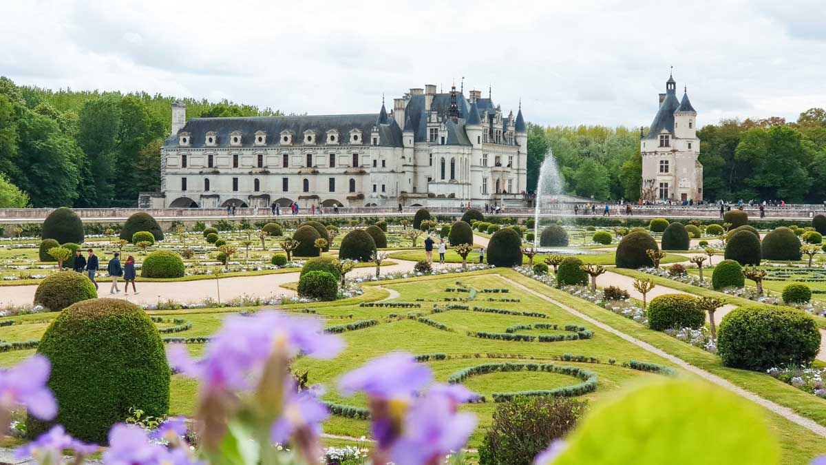 Chateau Chenonceau Garden - France Itinerary