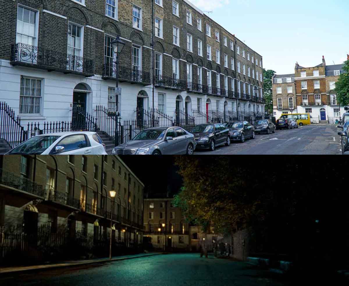 Claremont Square in London - Harry Potter London Itinerary