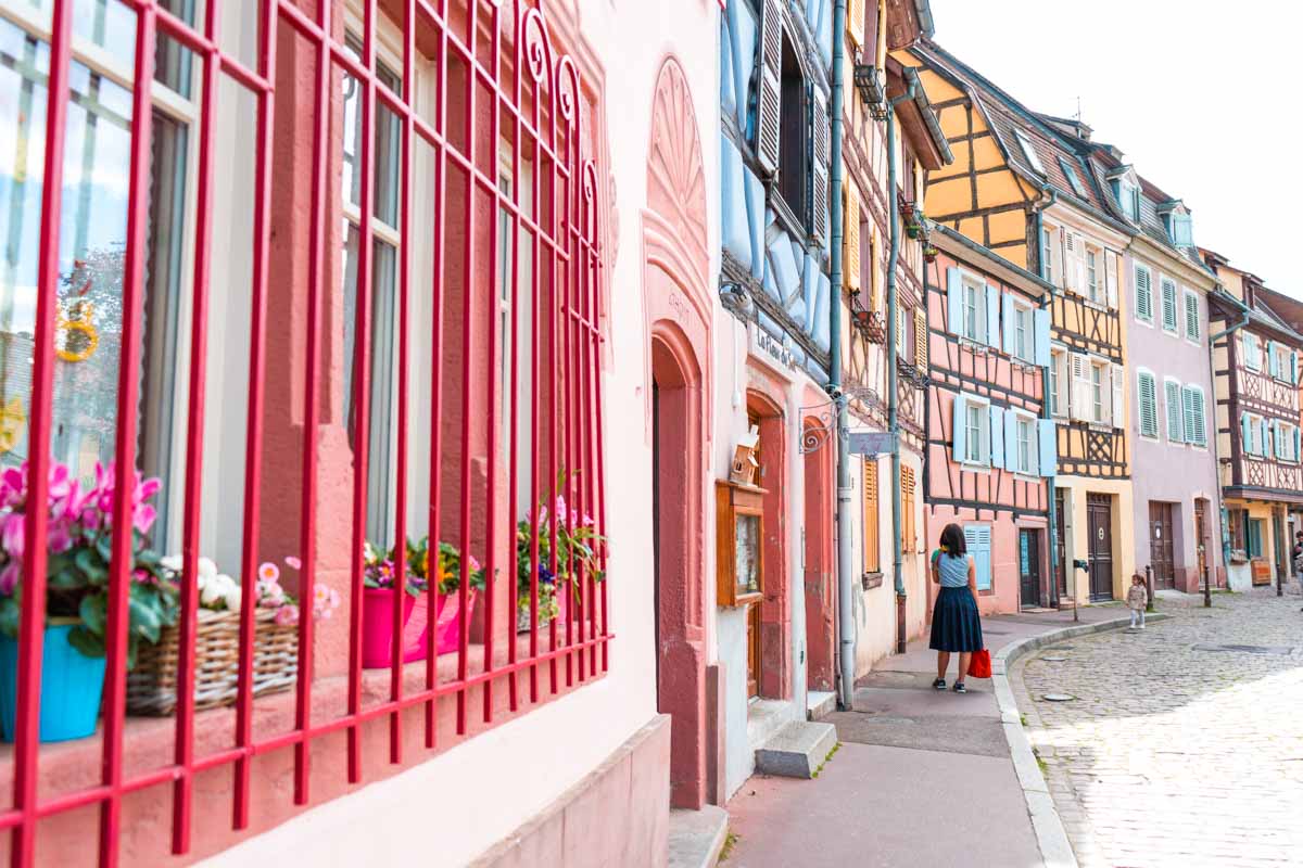 Colourful buildings of Colmar Paris - France Itinerary