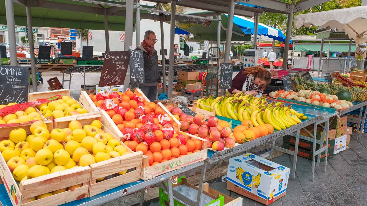 Cours Saleya Nice Southern France - France Itinerary